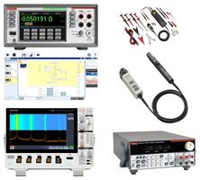 TEKTRONIX MDO34+PROBES+2231A30-3+DMM6500+KICKSTART