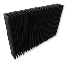 Standard-Strangkühlkörper, SK 56, Aluminium, schwarz eloxiert