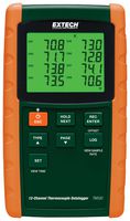 12-Kanal-Thermometer der Baureihe TM500 von Extech mit Datenlogging-Funktion
