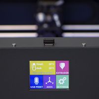 CRAFTBOT PLUS - 3D-Drucker, 1.75mm-Filament, 0.1mm-Schicht, 250mm x 200mm x 200mm Druckvolumen, 200mm/s, USB