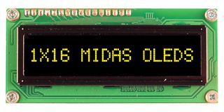 MIDAS DISPLAYS MCOB11605BV-EYP
