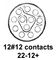 CINCH CONNECTIVITY SOLUTIONS C48-06R22-12P8-406