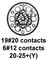 CINCH CONNECTIVITY SOLUTIONS C48-10R20Y25S10-402