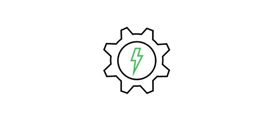 Leistungsüberwachung, Steuerung und Schutz Signalkettensymbol